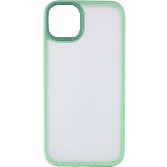 TPU+PC чохол Metal Buttons для Apple iPhone 14 (6.1") TPU+PC, М'ятний | Зображення 1