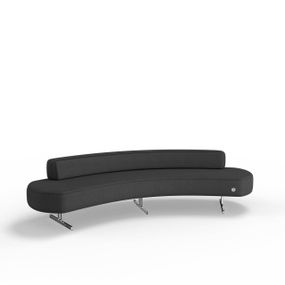 Трехместный диван FLEX 30 Ткань Черный