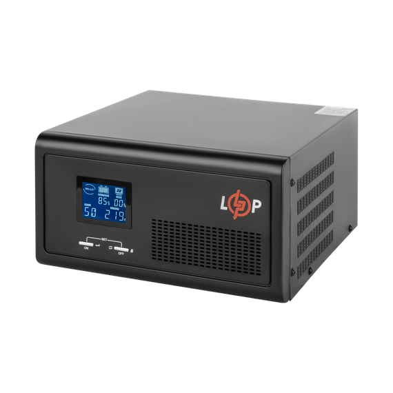 ДБЖ з правильною синусоїдою 12V LPE-B-PSW-1500VA+ (1000Вт) 1-40A | Зображення 1