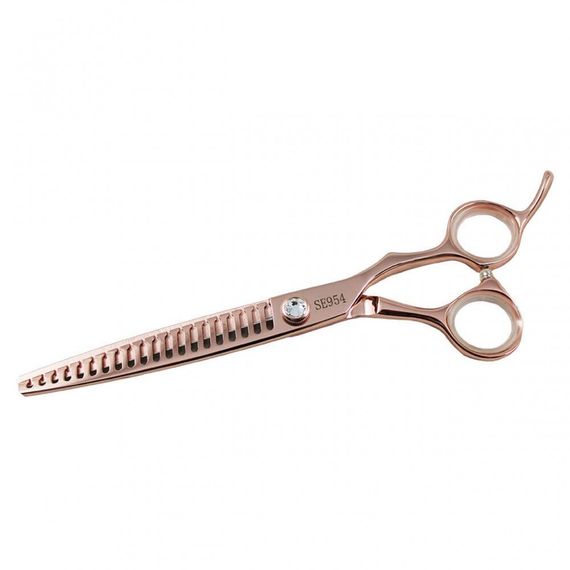 Ножиці  Chris Christensen Adalynn Rose для грумінгу  7 дюймів Chunky Blender