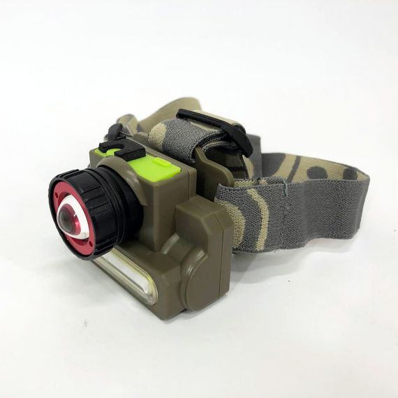 Налобний ліхтарик з захистом від вологи Police 8808/6908-XPE+COB, Ліхтарик діодний налобний QB-37 | Зображення 7