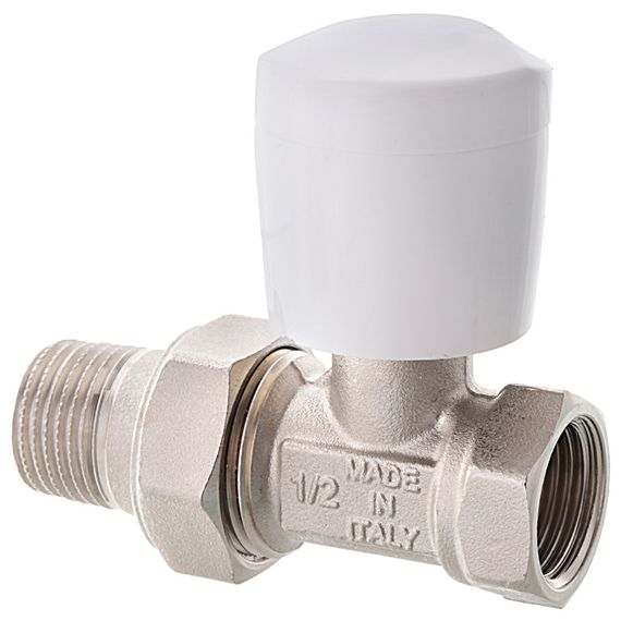 Кран радиаторный Roho R5560-050 - 1/2" прямой (RO0130) | Зображення 1