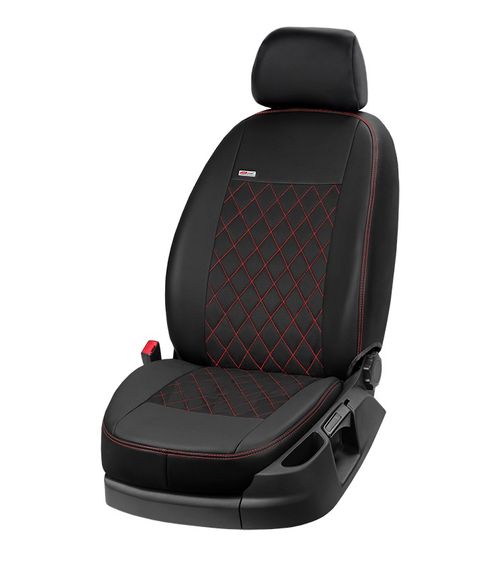 Авточехлы экокожа-2024ткань-2024антара Eco Prestige Antara (передние) для Fiat Ducato 1995-2006 гг