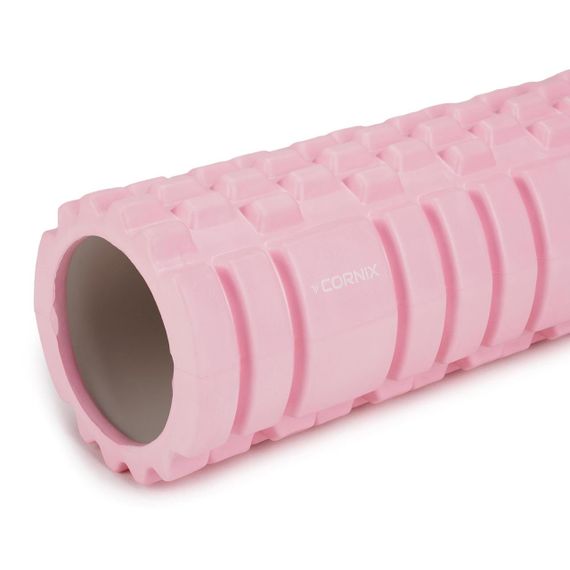 Масажний ролик Cornix EVA 33 x 14 см (валик, ролер) XR-0036 Light Pink | Зображення 3