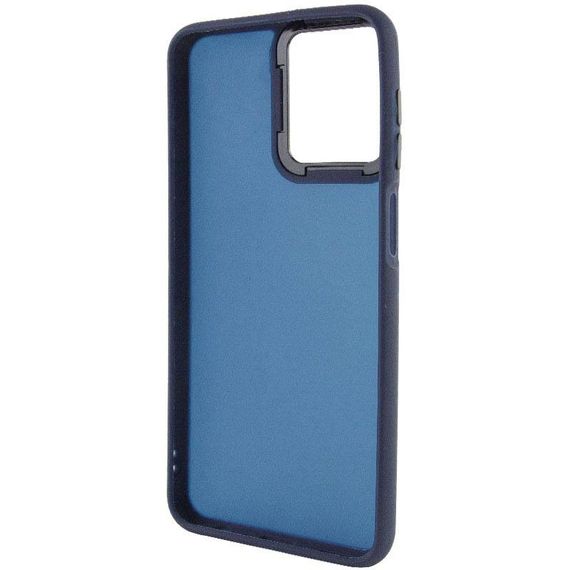 Чехол TPU+PC Lyon Frosted для Oppo A3 4G / A3x 4G/ A40m Deep Navy | Зображення 1