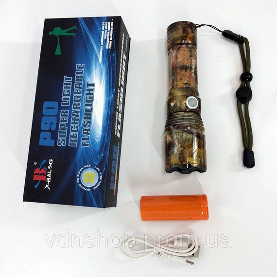 Потужні ліхтарики Bailong BL-P511M-P90, Світильник зі світлодіодним зарядним портом HR-81 | Зображення 8