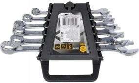 Набір ключі ріжково - накидні М 8-17 мм 6 штук VOREL-50850