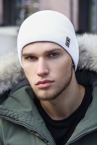 Мужская шапка «Джексон» белый