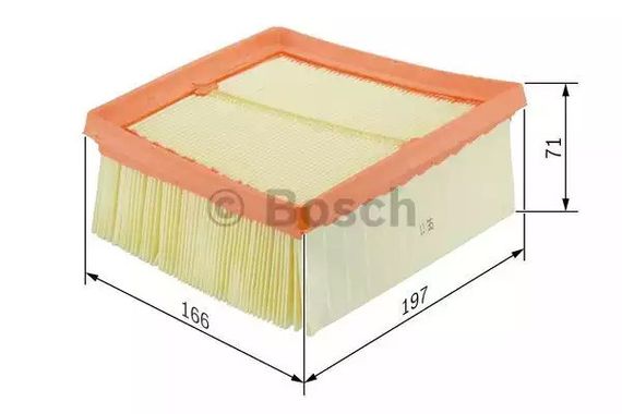Фільтр повітряний FORD AUSTRALIA, MAZDA 2, BOSCH (F026400135) | Зображення 4
