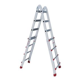 Драбина алюмінієва універсальна розкладна телескопічна INTERTOOL LT-20441