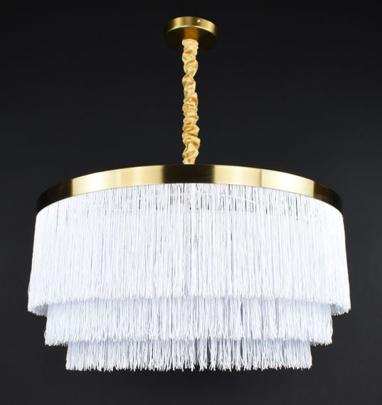 Люстра підвісна на 4 лампочки 27867 Латунь 40-70х60х60 см. | Зображення 3