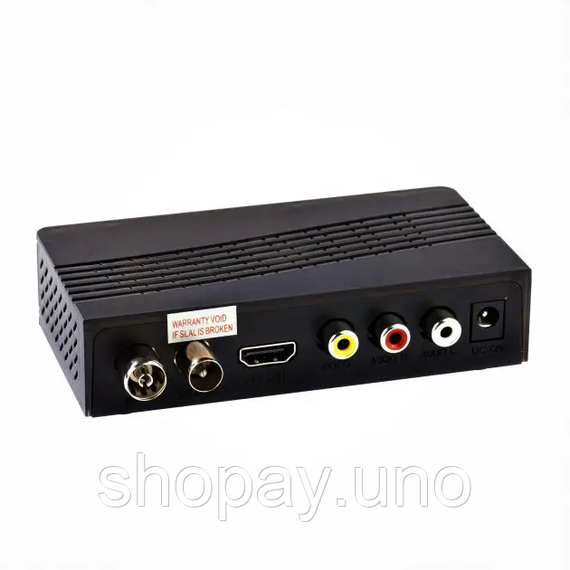 Приставка тюнер T2 UKC T2-0967 с поддержкой wi-fi адаптера 5-12v