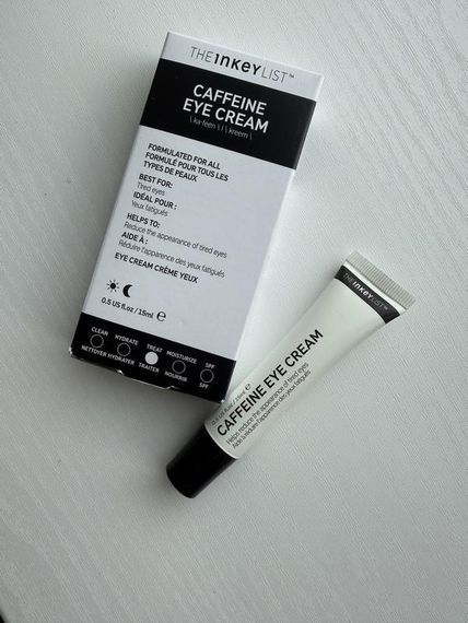 Крем для шкіри навколо очей The Inkey List Caffeine Eye Cream (15 ml) | Зображення 1