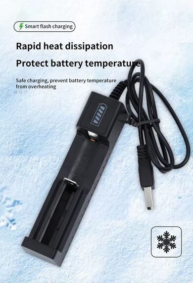Зарядний пристрій USB для літієвого акумулятора 18650 | Зображення 4