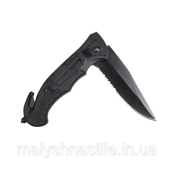 НІЖ СКЛАДАНИЙ РЯТУВАЛЬНИЙ STURM MIL-TEC RESCUE PARAMEDIC BLACK 15323000 | Зображення 2