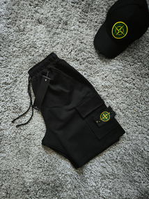 Чоловічі шорти Stone Island чорні