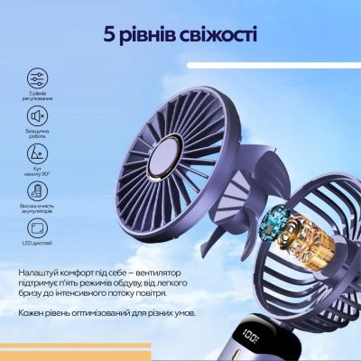 Вентилятор XoKo XK-F03-WH | Зображення 4