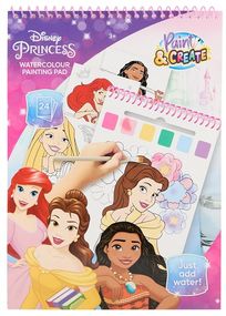 Водна розмальовка Disney 24 аркуші Princess