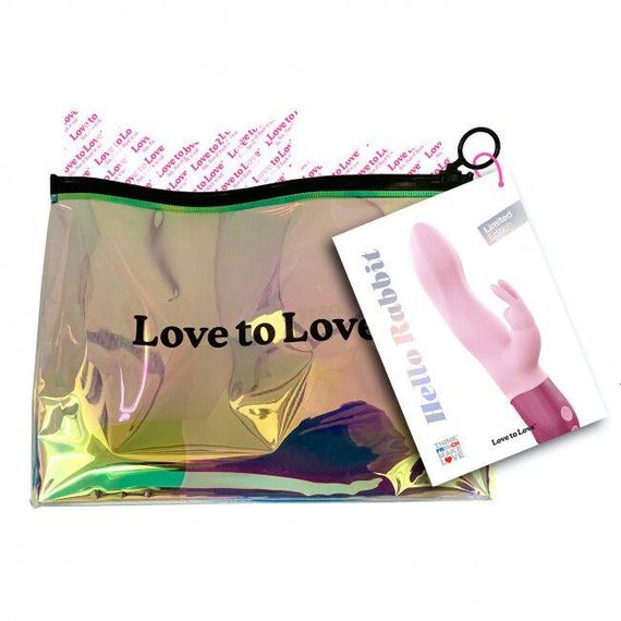Вібратор-кролик Love To Love Hello Rabbit Rose з гнучким стовбуром і стимуляцією точки G, 2 мотори | Зображення 3