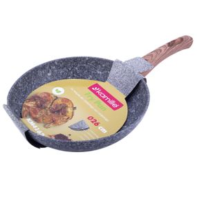 Сковорідка 26см з алюмінію для індукції та газу