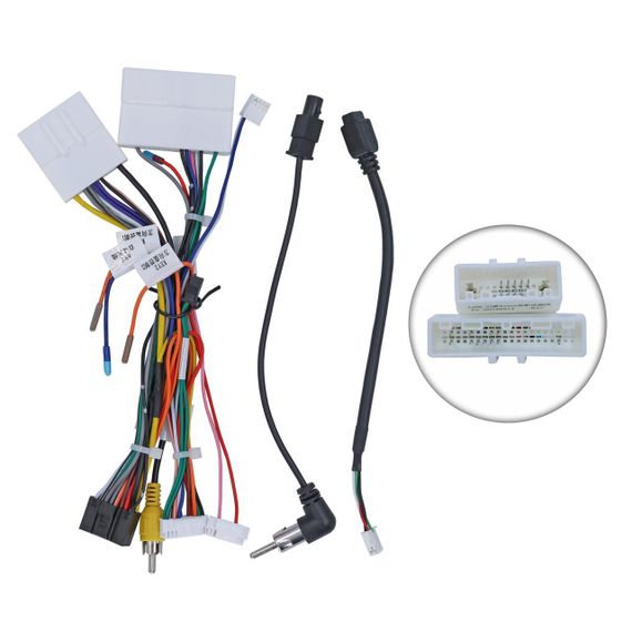 Перехідник живлення серії QIV з адаптером CAN-BUS для LADA Vesta QBR-W LD4169 (дрот)