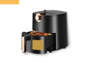 Мультипіч аерофритюрниця з антипригарним покриттям Аерогриль XPRO R 5218 чорна (41040-R 5218)