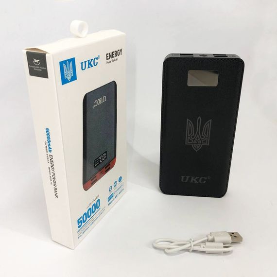 Портативная зарядка для айфона POWER BANK UKC 50000mah, Power Bank Charger Батарея, MB-178 Умб зарядное | Зображення 5