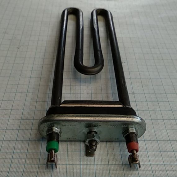 Тэн 1800w L-195 для стиральной машины Indesit, Ariston, без борта и без отверстия Thermowatt(Италия) | Зображення 3