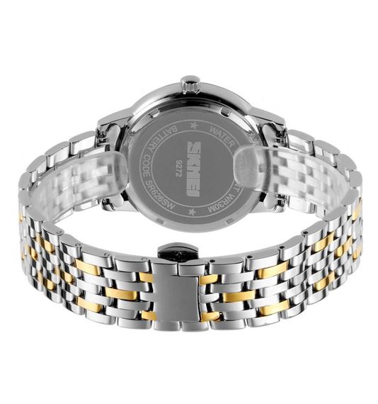 Годинник S2kmei 9272TGDBK-B Gold/Silver-Black Men | Зображення 3