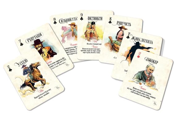 Настольная игра Легенды Дикого Запада (Western Legends) укр. | Зображення 9