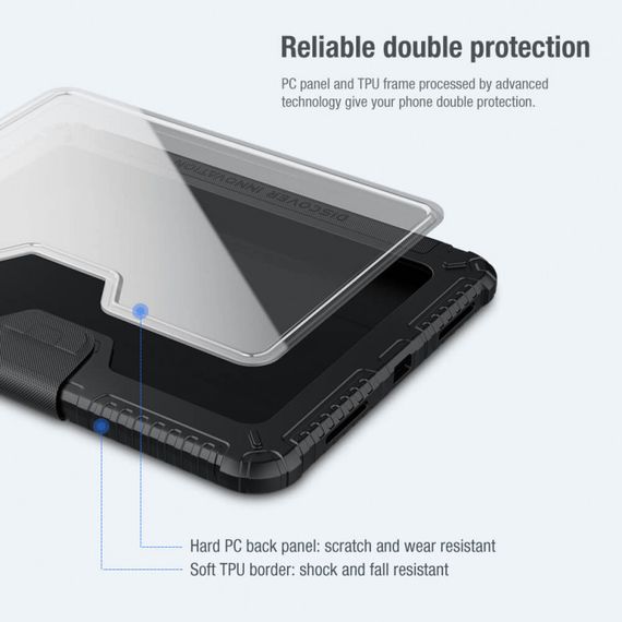 Чохол-книжка Nillkin Bumper Pro для Apple iPad 10.2" (2019) (2020) (2021) Black | Зображення 7
