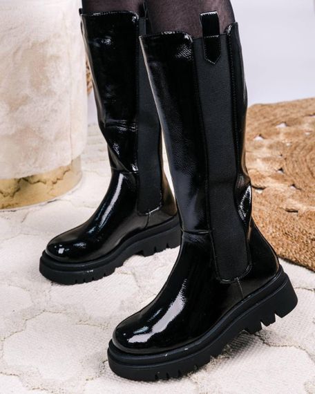 Чоботи жіночі Fashion Guard 3257 37 розмір 24 см Чорний | Зображення 7