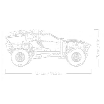Конструктор LEGO Technic Audi RS Q e-tron 914 деталей (42160) | Зображення 7
