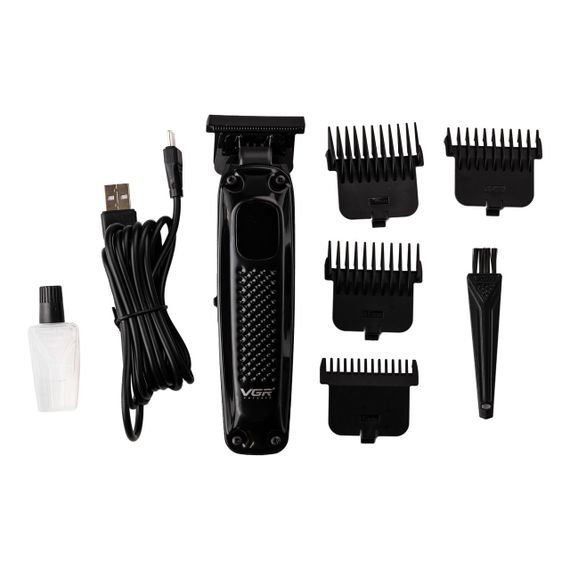 Триммер для стрижки VGR HP-V-972 профессиональный 4 насадки | Зображення 6