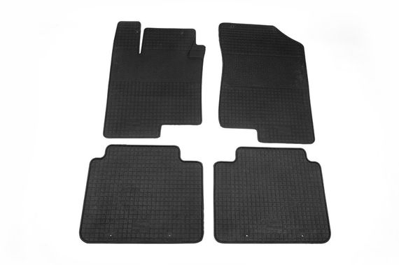 Резиновые коврики (4 шт, Polytep) для Kia Magentis 2006-2012 гг | Зображення 1