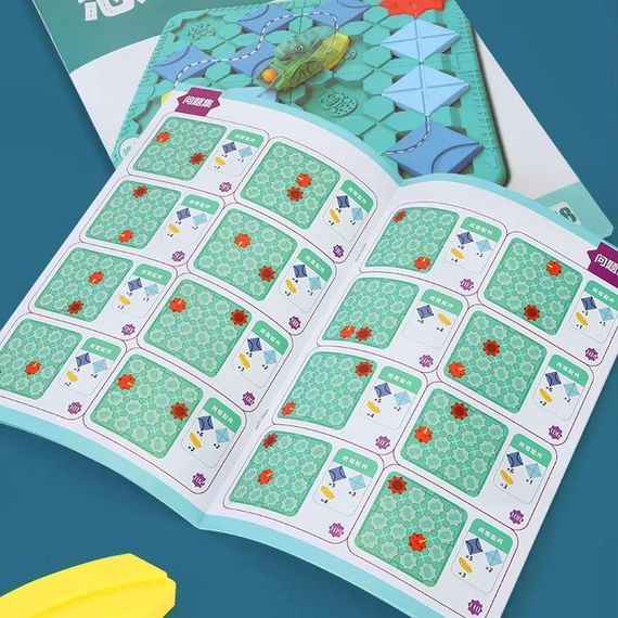 Настільна інтерактивна гра Ummi BS779 Logical Road Builder (Mini) Green | Зображення 5