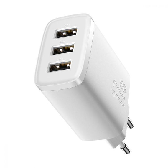 МЗП Baseus Compact 17 W (3 USB) | Зображення 7
