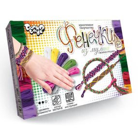 Набор креативного творчества "Фенечки" Danko Toys FIM-01-01-08 из мулине Вид 3