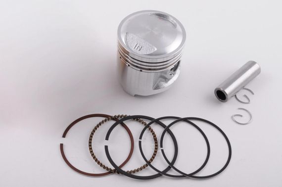 Поршень   4T CB/CG   Ø56,50mm, p-15   (125/140cc STD)   KOMATCU   (mod.A)