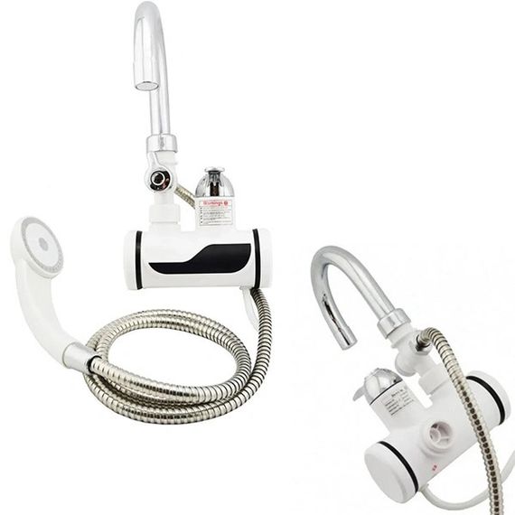 Міні бойлер водонагрівач душ з бічним підключенням Water Heater MP 5208 | Зображення 2