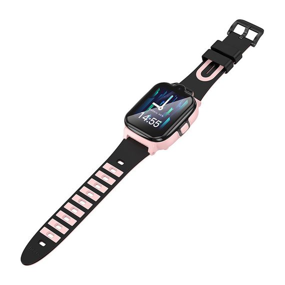 Детские cмарт-часы Hoco Y104 4G Pink | Зображення 1