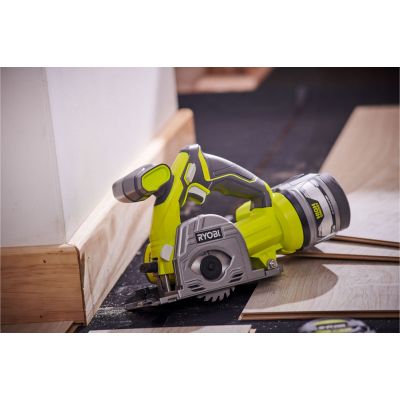 Дисковая пила Ryobi R18MMS-0, 18В ONE+, диск 85мм (без АКБ та ЗП) (5133004515) | Зображення 1