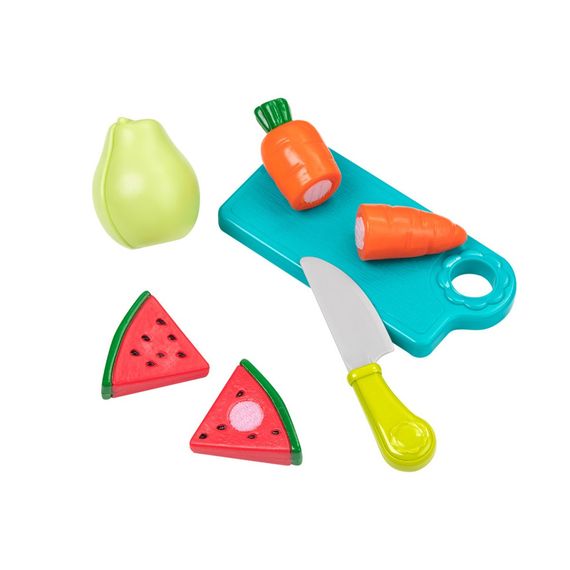 Игровой набор "Овощи-Фрукты на липучках" Battat Lite BT4743Z, 37 предметов | Зображення 4