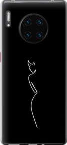 Чехол на Huawei Mate 30 Pro Силуэт1 "4590u-1796-17620"