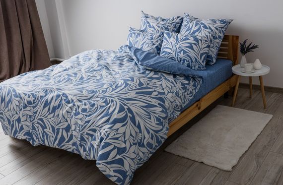 Постільна білизна двоспальне ТЕП Soft dreams Light Blue Fantasy 2-03858-25470 180х215 см