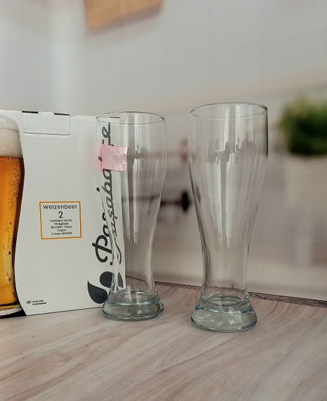 Набор бокалов для пива Pasabahce Pub 320 мл 2 шт 42199 стильные пивные бокалы для праздников и отдыха | Зображення 6