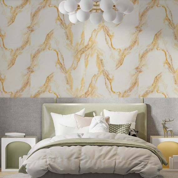 Самоклеюча вініловая плитка в рулоні 600х3000х2мм Глянсова SW-00002977 | Зображення 5