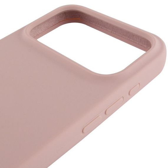 Чохол Silicone Case Full Protective (AA) для Apple iPhone 17 Pro (6.3") Рожевий / Pink Sand | Зображення 3