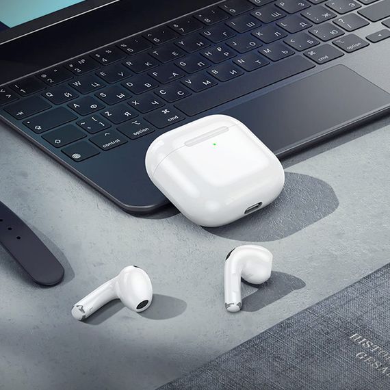 Беспроводные TWS наушники BOROFONE BW83 White | Зображення 7