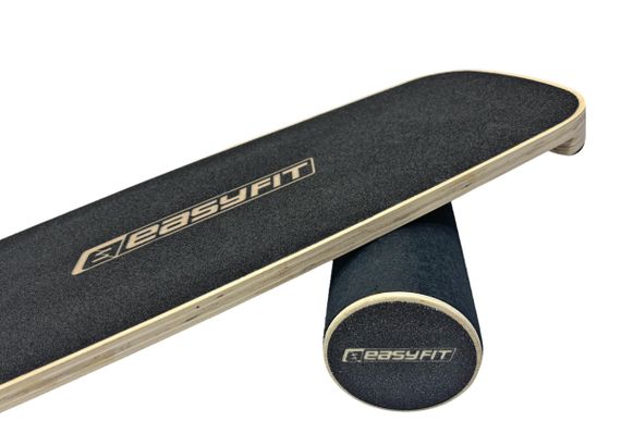 Балансувальна дошка EasyFit баланс борд із валиком чорний (EF-0552) | Зображення 3